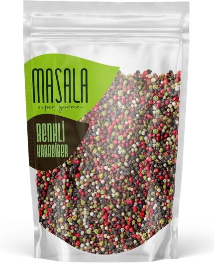 Gurme Masala Renkli Karabiber 100 G - 4 Renk Biber