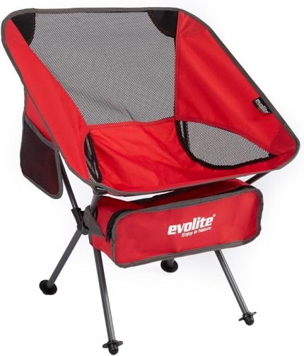 Mini Kamp Sandalyesi - Kırmızı