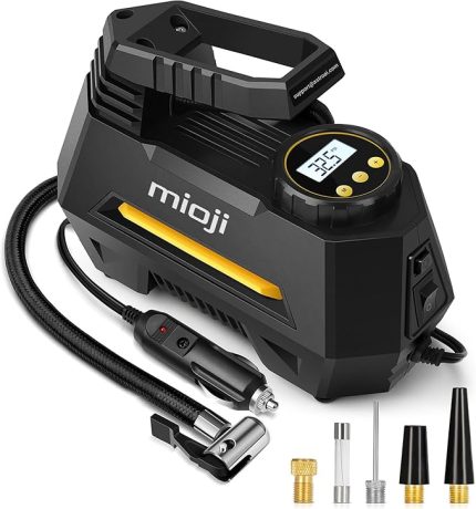 Mio 10 Taşınabilir 150psı 12v 120w Araç Hava Kompresörü, Araba Lastik Hava Pompası
