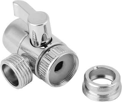 Lavabo Duş Kolu Yönlendirici Musluk Ayırıcı Saç Yıkama Bataryası Dönüştürücü Adaptör Seti Yedek Parça Batarya Hortumu Mutfak Banyo için (Musluk)