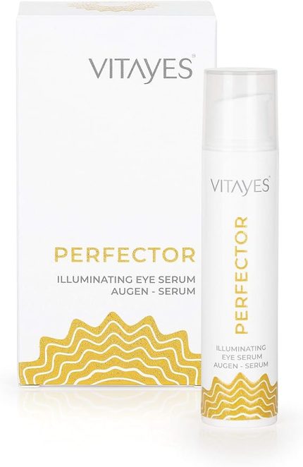Perfector Göz Çevresi Serumu, Peptit Kompleks Serum, Göz Altı Torbaları ve Mor Halkalar Anında Canlandırıcı Kırışıklık Karşıtı, Yoğun Nemlendirici, Göz Altına Işıltı Verici - 15 ml