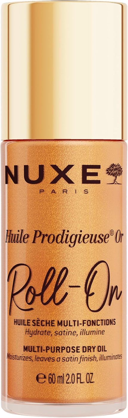 Huile Prodigieuse Or Altın Parıltılı Çok Amaçlı Kuru Yağ Roll-On 60 ml