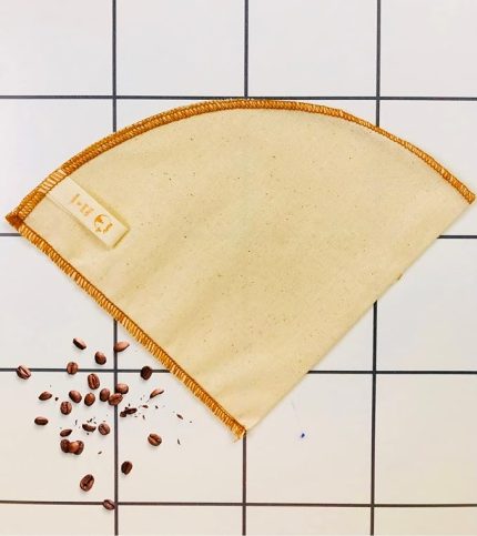 adet) V-60 ile uyumlu Yıkanabilir, Kumaş, Organik Kahve Filtresi, Ağartılmamış%100 Ham Pamuk - Ekolojik Filtre V-1