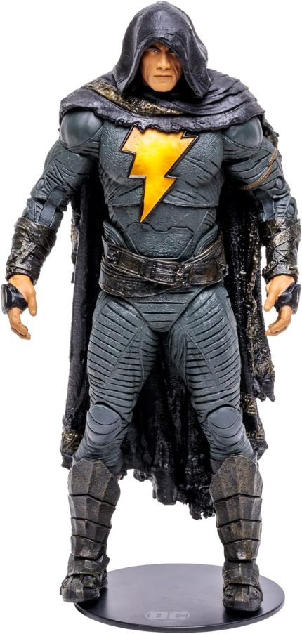 Toys DC Black ADAM Movie 7IN Figürleri - Pelerinli Siyah ADAM