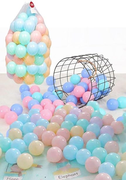 Bubble 50 ‘li Top Havuzu Topları Çok Renkli Soft