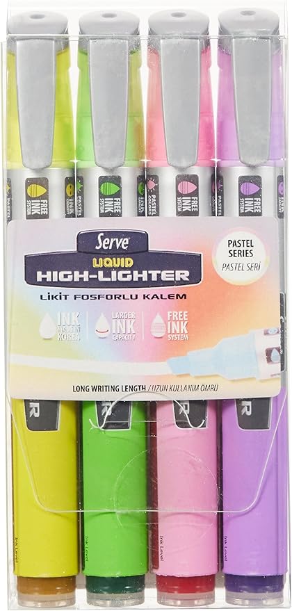 Likit Fosforlu Kalem Krs Pastel Pet Bls 4l