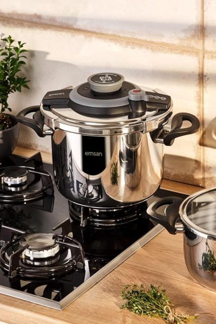 Vera 6 Litre Siyah Düdüklü