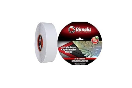 Şeffaf kaydırmazlık bandı 50mmx25m