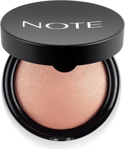 Cosmetics Baked Powder 02 Honey Warm Işıltılı Bitişli Highlighter Toz Yüz Pudrası