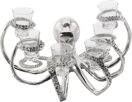 Deep Sea Ahtapotlu Vodka Shot Tutucu