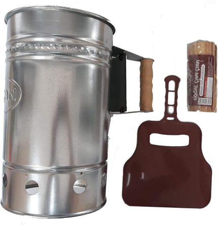 Mangal Barbekü Yakma Seti Kormatik Çıra Yelpaze Çıra közmatik Mangal yak