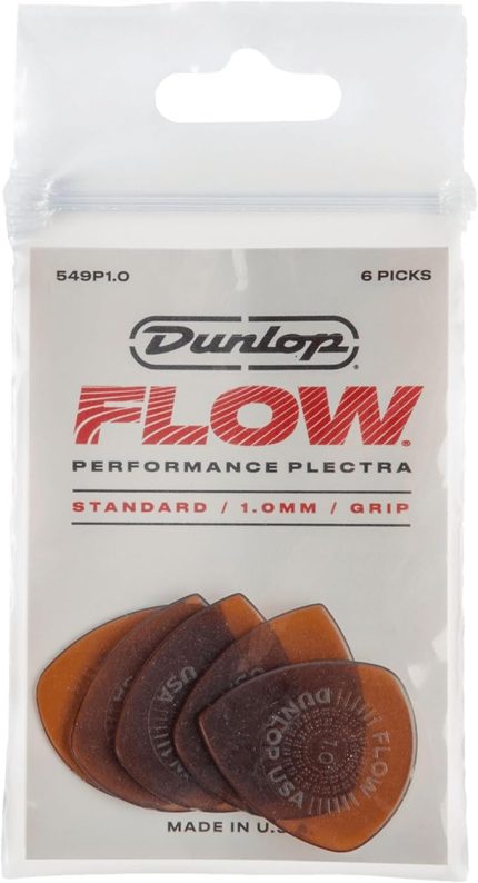 DUNLOP Pena Flow Standard Grip 1,00 mm 6 Adet