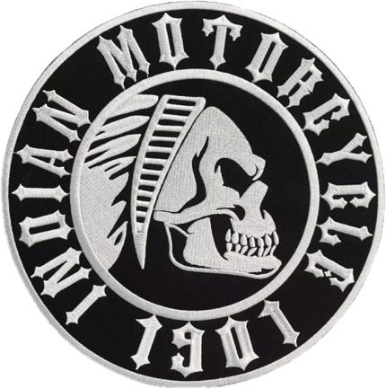 SHOP Indian MotorcycleYama İşlemeli Motosiklet/Motosiklet Yaması (24 cm.)