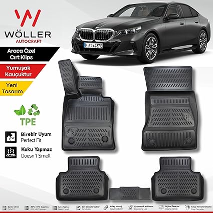 i5 Paspas 2023 Sonrası Uyumlu 3d Havuzlu Wöller Paspas - Görsel 2