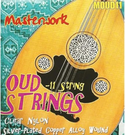 Oud Strings MOUD11 Clear Nylon Silver Plated Copper Alloy Wound 11 String