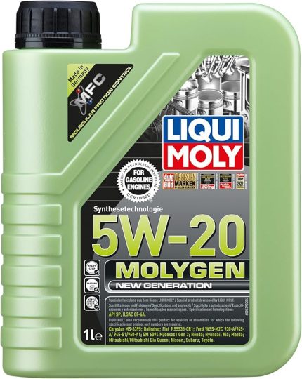 Moly Molygen New Generation 5W-20 1 Litre Otomotiv Bakım Ürünü