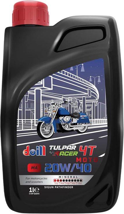 RACER 20W-40 4T - 4 Zamanlı 1 Litre Motosiklet Yağı (Üretim Yılı: 2025)