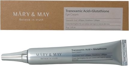 Mary & May Tranexamic Acid+Glutathion Koyu Halka Karşıtı Aydınlatıcı Göz Çevresi Kremi 12 Gr
