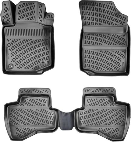 Citroen C1 2005-2014 Uyumlu 3D Havuzlu Paspas