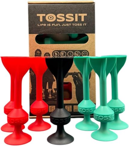 Game: Aile ve Partiler İçin Mükemmel Silikon Vantuz Dart Oyunu, İç ve Dış Mekan Eğlencesi İçin Yapışkan Dart Atış Oyunu, Mükemmel Hediye - Starter Pack