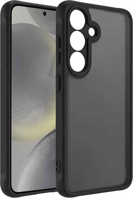 Samsung Galaxy S24 FE için Basic Serisi Yükseltilmiş Lens Çerçeveli Ultra Güçlü Darbeye Dayanıklı Yumuşak Silikon Mat Kılıf