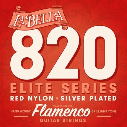 Bella 820 Elite - Flamenko, Kırmızı Naylon