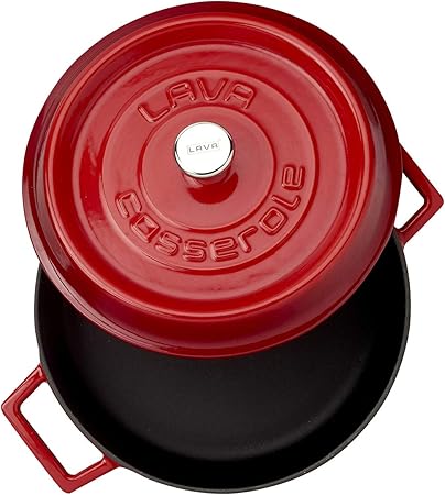 döküm Çok Amaçlı Tencere Yuvarlak, 24 cm - Görsel 2