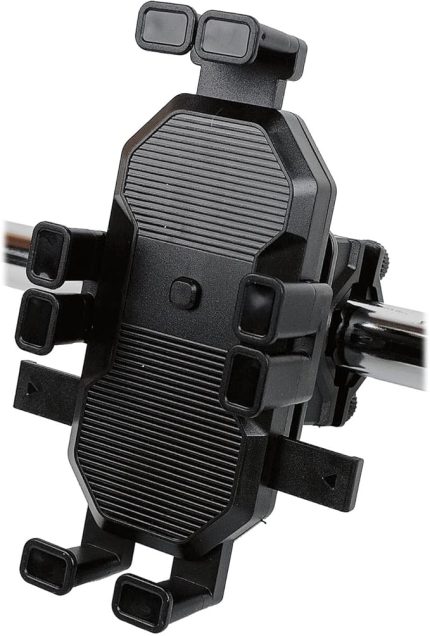 NR94 Motor ve Bisiklet Telefon Tutucu Tek El Kullanım GoPro Bağlantılı Damperli Şok Emici Özellikli