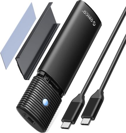 SSD kılıf M2 NVMe SATA, alüminyum M.2 NVMe USB 3.2 Gen2 10 Gbps PCIe, 5 Gbps SATA M-Anahtar (B+M Key), UASP Trim, SSD Boyutu 2242/2260/2280 için M2 Oynatıcı Muhafazası