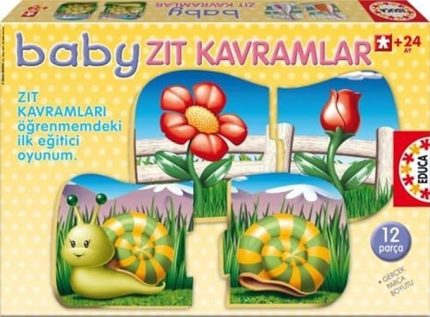Çocuk Baby Eğitici Zıt Kavramlar 15230
