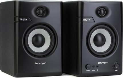 Audiophile 4.5" Bluetooth* Bağlantısı ve Gelişmiş Dalgakılavuzu Teknolojisine Sahip Stüdyo Monitörleri