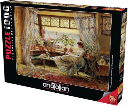 Puzzle - Pencere keyfi / 1000 Parça Puzzle, #1175