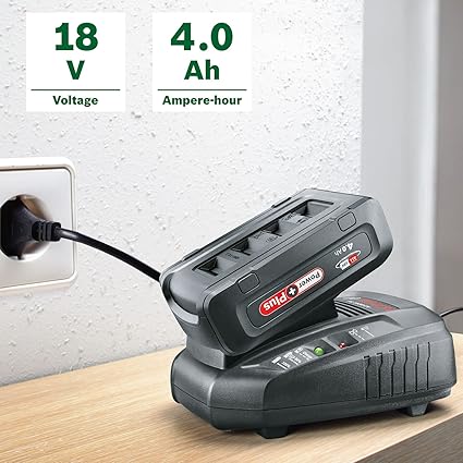 Home and Garden Akü PBA 18 V 4,0 Ah - PowerPlus (1 akü 18 V 4,0 Ah, 18 V sistem, bir kutuda teslimat) - Görsel 3