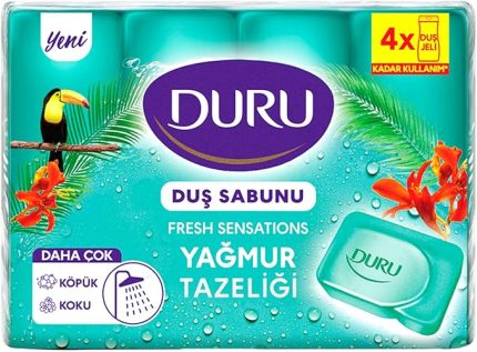 Fresh Sensations Extra Yağmur Ormanı Sabun, 150 Gramx4