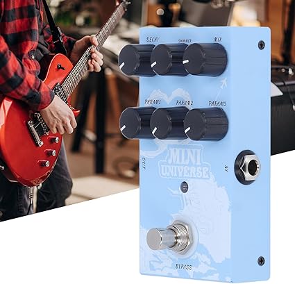 Universe Reverb Gitar Pedalı, Gelişmiş Ses Modelleme Için 9 Sıcak Otantik Reverb Tipine Sahip Dijital Gitar Efekt Pedalı - Görsel 5