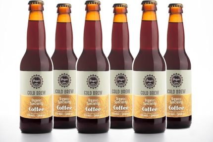 Origin Coffee Organik Cold Brew Şekersiz ve Filtresiz Soğuk Kahve 330 ml x 6