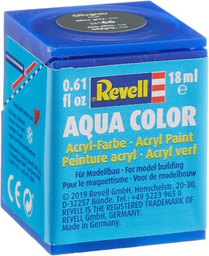 - Su Bazlı Maket Boyası Zeytin Gri Mat 18 Ml (36166)