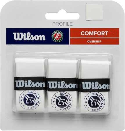 Roland Garros 2024 Tennis Overgrips White and Blue