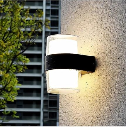 Geldi Silindir Led Aplik 12 Watt Gün Işığı 3200k İç Mekan Ve Dış Mekan Cata Bora Led Aplik Ip54