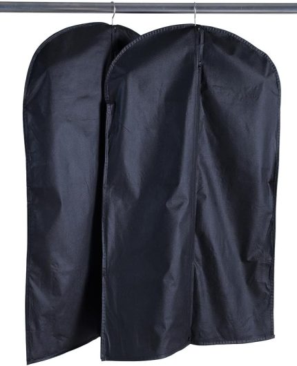 Tekstil Suit | 2 Adet Takım Elbise Kılıfı | Gamboç | Abiye Giysi Kılıfı 60X100 Cm
