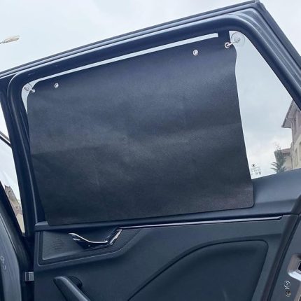 Güneşlik Perde Yan Cam Güneş Önleyici Sinek Önleyici Anne Bebek Emzirme Perdesi-2 Adet