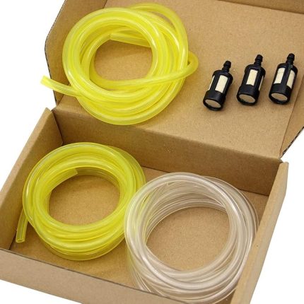 3'lü Yakıt Hortumu Seti - İç Çap x Dış Çap 2 x 3,5 mm, 2,5 x 5 mm, 3 x 5,5 mm - Yağ Hortumu, PVC Benzin ve Su Hortumu (1,5 m)