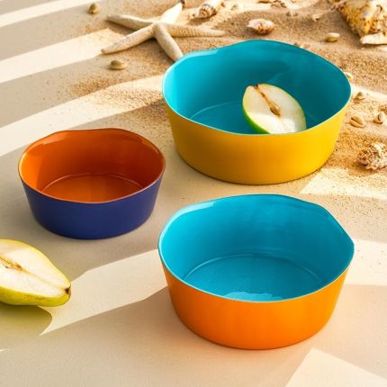 Voyage Cam 3'lü Kase Seti 16 Cm / 18 Cm / 21 Cm