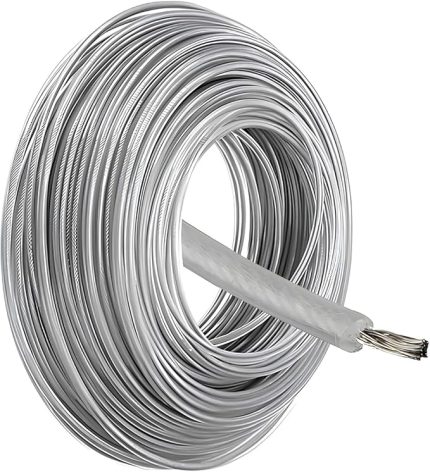 Telli Motorlu Tırpan Yuvarlak Misina 3.3 mm 26 Metre Çim Ot Biçme Teli Güçlü Profesyonel