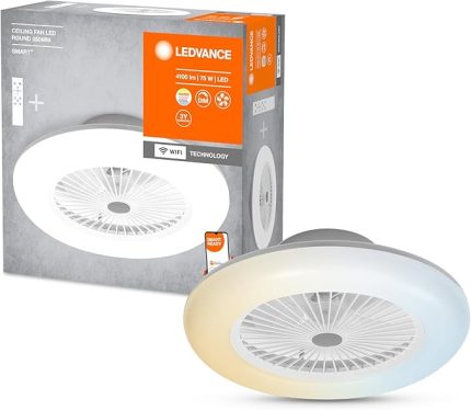 SMART WIFI CEILING FAN RD REM TW WTLEDV