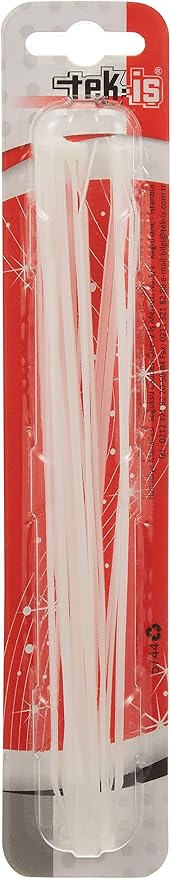 Kablo Bağı 200 X 2.5 mm 20 Adet Beyaz