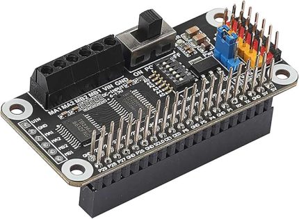 Motor ve Servo Sürücü HAT 40 pin arayüze dayanır, Raspberry Pi Zero/Zero W/Zero WH/2B/3B+/4B için, çift çipler PCA9685+TB6612
