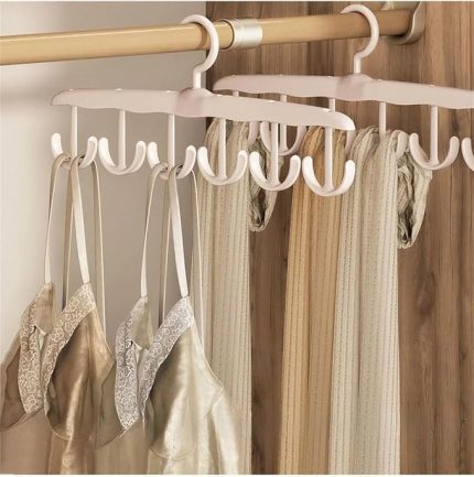 3 Adet 360 Derece Dönebilen Ultra Dayanaklı 12 Kancalı Askı Sütyen Eşarp Kravat Kemer Çanta Askısı