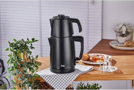 KEYFİDEM ÇAY MAKİNASI MAT SİYAH