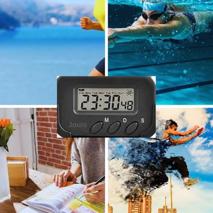 Dijital Küçük Masa-Sınav,Öğrenci,Polis,Asker Araba Saati-Alarm-Kronometre,Pomodoro Tekniği